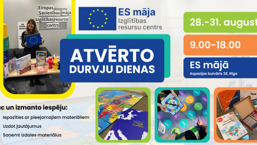 Atvērto durvju dienas ES mājas Izglītības resursu centram