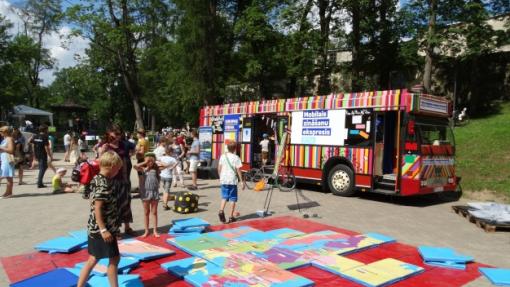 ES mājas Mobilais zināšanu ekspresis 10. jūnijā piestās Daugavpilī